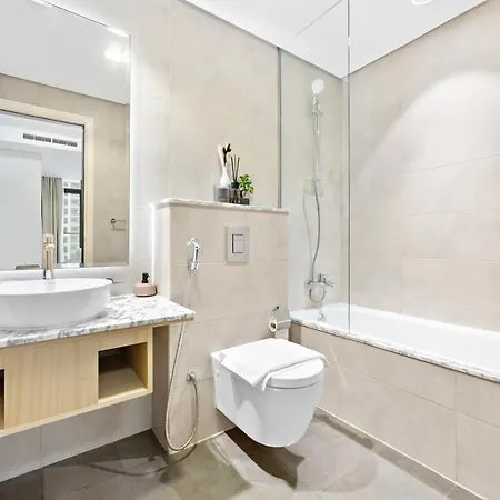 Full Burj Khalifa View Lux 2Bedroom With Rooftop Pool Central Location In Paramount Hotel Midtown Dubai Exterior photo